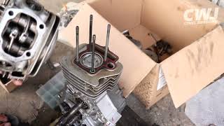 YANG DI TUNGGU RAKIT C SERIES 130 CC CRANKCASE WIN RASIO WIN PISTON 54 MM LANGKAH 56 MM clw54 PART 2