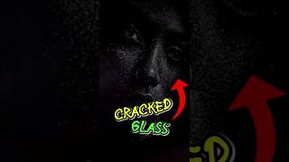 Incredible Art from Cracked Glass 😲 Transforming Glass into Masterpieces 😍 #shorts #shortvideo