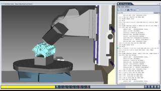 NX+Vericut multiaxis drilling