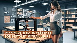 IL FABRIQUE UN PISTOLET MITRAILLEUR AVEC SON IMPRIMANTE 3D [TOTALEMENT ILLÉGAL !]