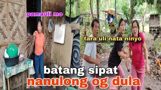 Batang sipat ( nanulong og dula ) nahadlok sa silhig