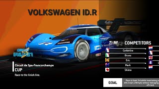 Volkswagen ID.R // Circuit de Spa Francorchamps 🏁 Cockpit View RR3 Game Play