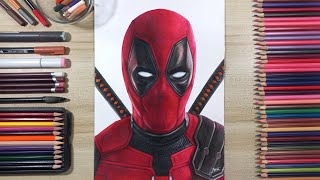 Drawing Deadpool (Deadpool & Wolverine) | Fame Art