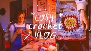 Une semaine cosy avec moi 🧶✨plein de projets crochet, fin de la grossesse, réaménagement & commandes