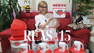 REAS Tupper Tips #15 2023 ||TUPPERWARE 🎄