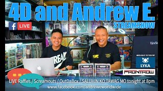 "4D and ANDREW E. STREAM SHOW" Toy Unboxing