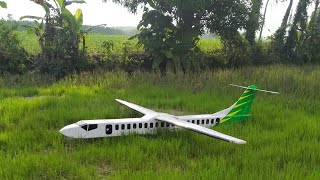 pesawat remote kontrol besar ATR 72 600 wingspan 3,5 meter #shorts