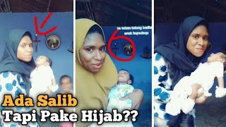 Wanita Papua Viral di Tiktok Karena Hijab | Ada Salib Tapi Pakai Hijab?"