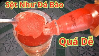 Cách Làm Chai Nước Ngọt Thành 1 Ly Nước Đá Bào Theo Ý Thích Của Mình Rất Đơn Giản