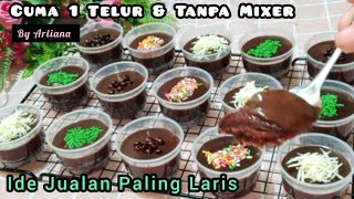 BROWNIES LUMER CUP‼️ Super Nyoklat dan Lumer di mulut - tanpa Mixer  ~ @arlianachannel8416