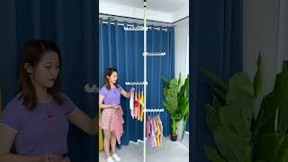 Stand Hanger Baju Aesthetic / clothes hanger / rak baju lipat minimalis #shorts #short