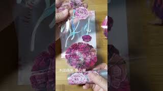 #貼貼紙時間 08 Sticker time 墨染一色｜百花君子