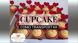 Como TRANSPORTAR CUPCAKE em segurança