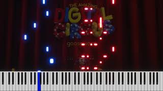 Main Theme - The Amazing Digital Circus - Gooseworx | Piano Tutorial