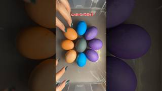 🔵 Most Satisfying Egg Surprise ASMR 🟠 #shorts #asmr #mostsatisfying #eggsurprise #viralshort #fyp