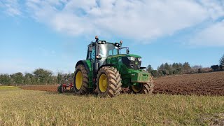 Ploughing With A John Deere 6155m Demo Tractor!!!! ~ Wicklow, Ireland 🇮🇪