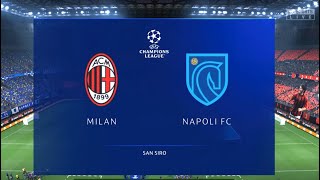 (2023) AC Milan - Napoli (highlights): Champions League 2023 (FIFA23)