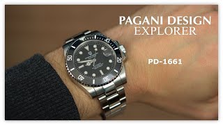 Pagani Design Explorer PD-1661 40mm / Bersigar - Affordable submariner homage -Review / Hands-on