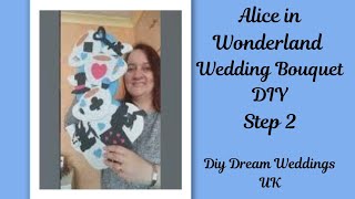 Alice in Wonderland Wedding Bouquet DIY ( Step 2  Let's make the cups)