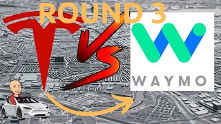 Tesla FSD Beta VS Waymo One Robotaxi | ROUND 3