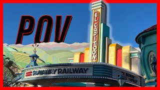 [NEW 2023] Mickey and Minnie's Runaway Railway at Disneyland Front Row POV