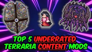 Top 5 UNDERRATED Terraria CONTENT Mods 2020