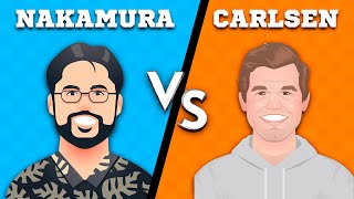 MAGNUS CARLSEN vs HIKARU NAKAMURA: DUELO de BOTS