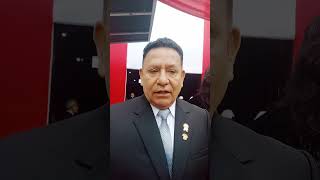 Perú. Culto de Acción de Gracias. Entrevistando al Congresista Esdras Medina