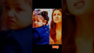 Same Expression Alia And Raha #trending #viral /pls subscribe