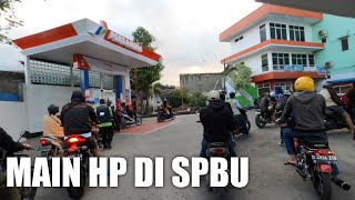 Main HP di SPBU - Motovlog