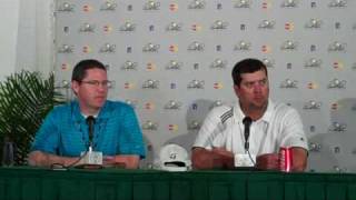 Chris Couch talks about his shot on 18 at the Arnold Palmer Invitational