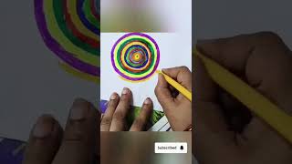 Satisfying sketch circles drawing #shorts #unic ideas  #sketch  arts