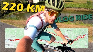 VLOG RIDE de 220 KM ! Allez retour à Bergerac