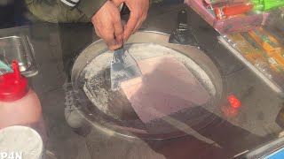 Strawberry Ice Cream Rolls | Fried Ice Cream | Korean Street Food