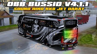 BUSSID V4.1.1!!! MOD OBB SOUND HINO RK8 JET DARAT GRAFIK HD