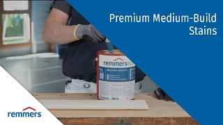 Premium medium-build stains from Remmers