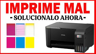 impresora imprime mal 💪Epson L3150 no imprime en todos sus colores - SOLUCION Imprime mal un color