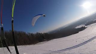 SNOWGLIDING - trening w Bieszczadach (mov3)