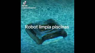 Mira  !!! como se usa un robot para limpiar la piscinas.