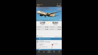 Gulf Air Boeing 787-9 Overflight Sound [A9C-FC]