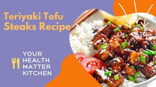 Teriyaki Tofu Steaks Recipe #shorts