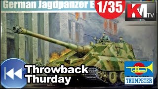 Trumpeter's Jagdpanzer E-100 (video from 2011)