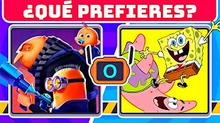 🍌🔄🍍 MI VILLANO FAVORITO VS BOB ESPONJA | 🦹🧽¿QUÉ PREFIERES? | Elije Uno, Pantea Uno 🤖 #alextrivia