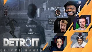 Gamers Reactions to SAVING HANK or CHASING RUPERT | Detroit: Become Human