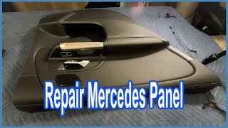 How to Change the Centerpiece on a Mercedes door panel,👌👌