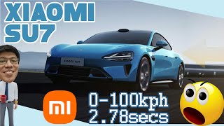 Xiaomi SU7! Hypercar performance from the mobile phone maker! #viralvideo #viralcars