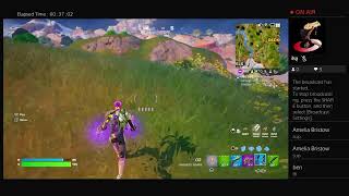 Playing Fortnite