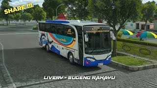 ❗SHARE DAN REVIEW LIVERY SUGENG RAHAYU LUMBA LUMBA JBHD ORI || BUS SIMULATOR INDONESIA