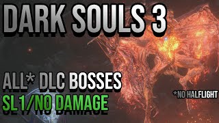 Dark Souls 3: All* DLC Bosses No Damage [SL1]