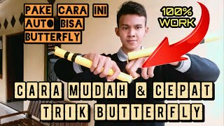 Cara MUDAH & CEPAT Belajar Trik BUTTERFLY FIGURE | Nunchaku Freestyle Tutorial